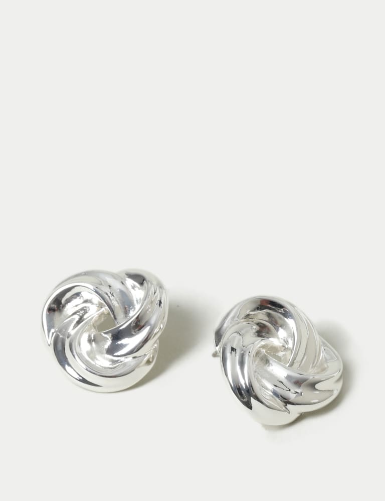 Oversized Swirl Stud Earrings 2 of 2