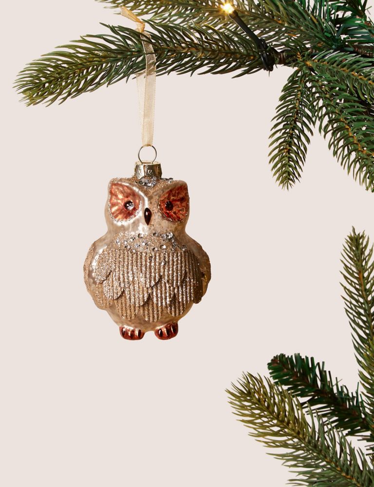Owl Bauble 1 of 2