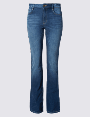 Stretchy Bootcut Jeans by bonprix