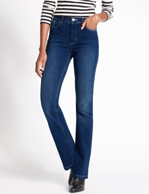 marks and spencer slim boot jeans