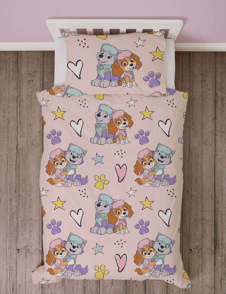 Paw patrol cot clearance bedding