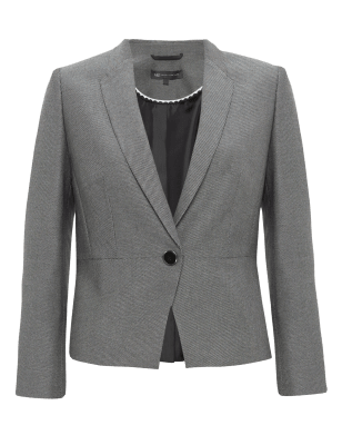 Petite hotsell peplum blazer