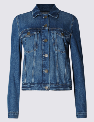 Petite denim jacket clearance next