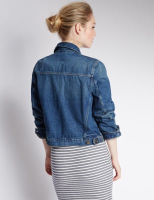 Marks and spencer shop petite denim jacket