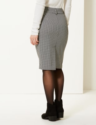 Plaid pencil skirt clearance petite