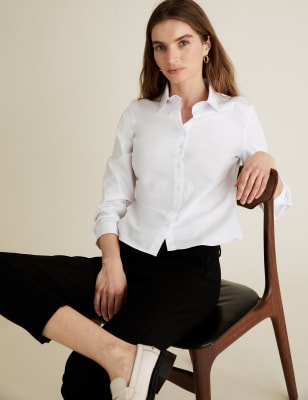 petite fitted shirt