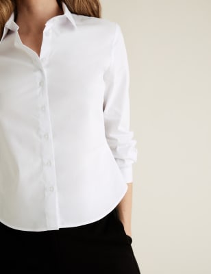 petite fitted shirt