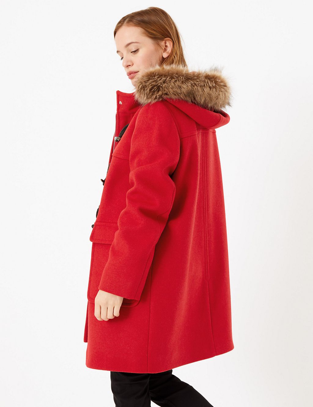 PETITE Duffle Coat | M&S Collection | M&S