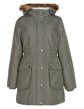 PETITE Hooded Parka with Stormwear™ Image 2 of 6