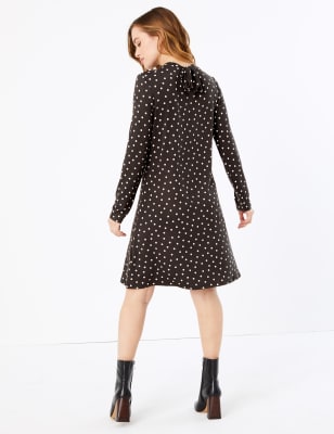 m&s jersey swing dress