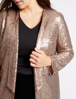 Sequin jacket size on sale 20