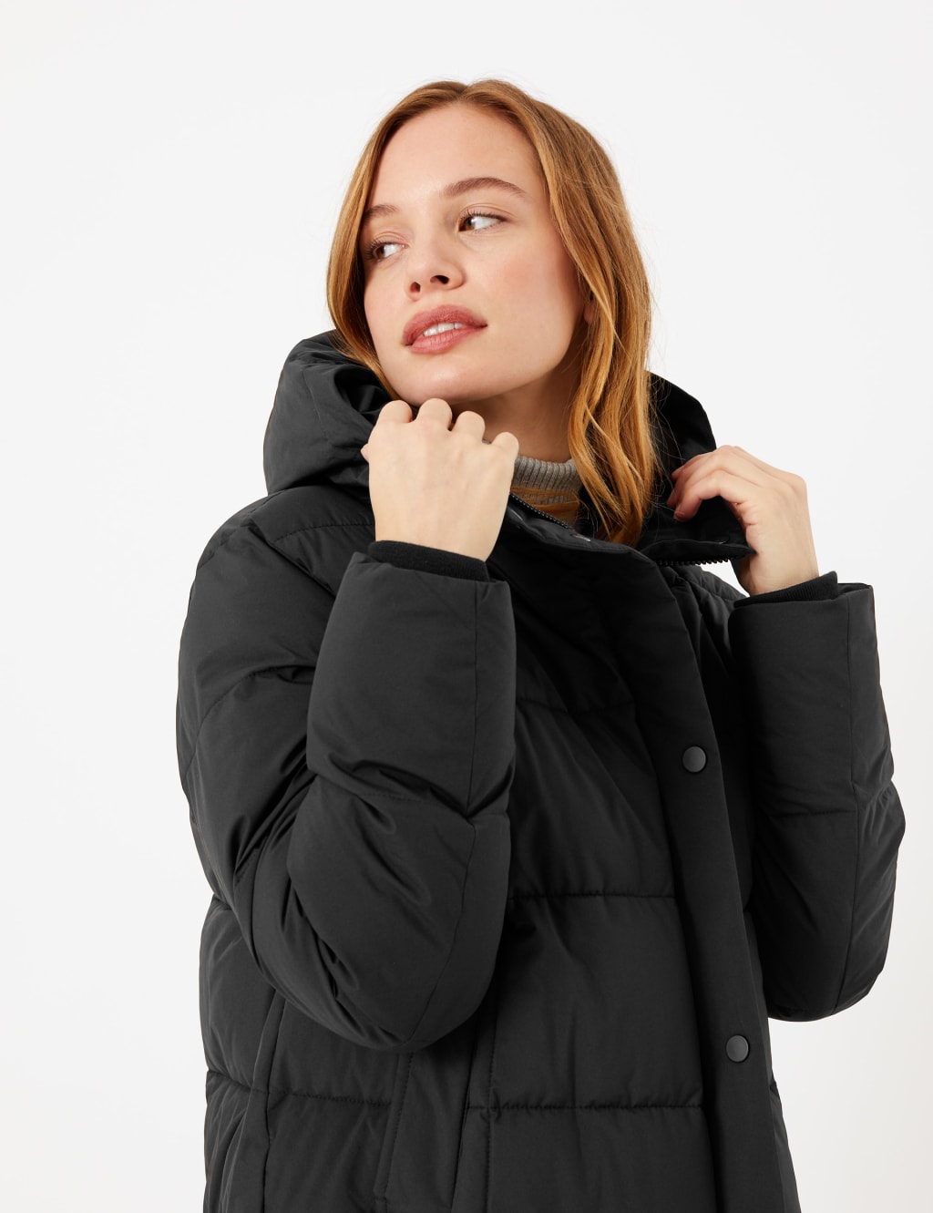 PETITE Padded Duvet Coat M S Collection M S