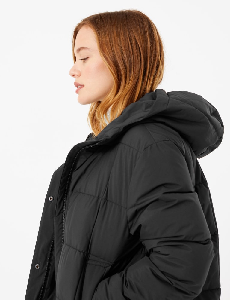 Petite padded 2025 duvet coat