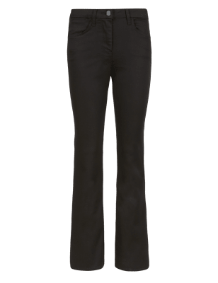 Sculpt & Lift Mid Rise Slim Boot Cut Jeans, M&S Collection