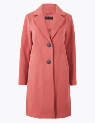 Pink petite outlet coat