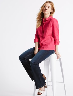 marks and spencer slim boot jeans