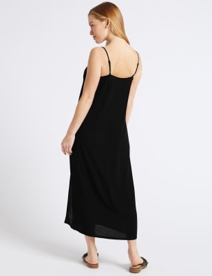 petite midi slip dress