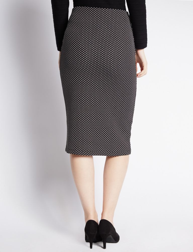 PETITE Spotted Pencil Skirt 3 of 3