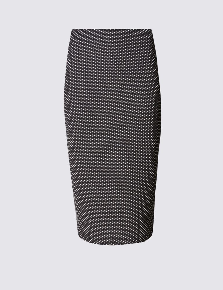 PETITE Spotted Pencil Skirt 2 of 3