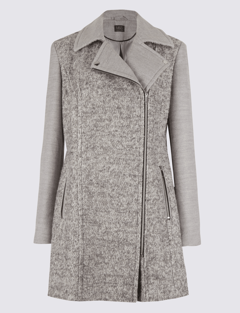 Petite wool blend coat hotsell