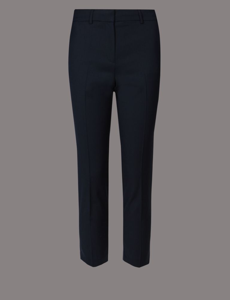 PETITE Wool Blend Cropped Trousers 2 of 6