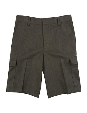 PLUS Boys' Cargo Shorts with Stormwear™ Image 2 of 5