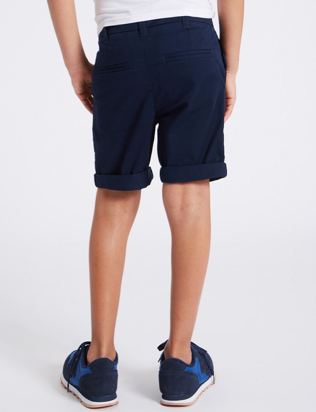 PLUS Cotton Shorts with Stretch (3-16 Years) 4 of 4