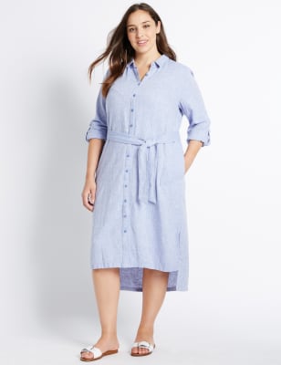 Marks and 2025 spencer chambray dress