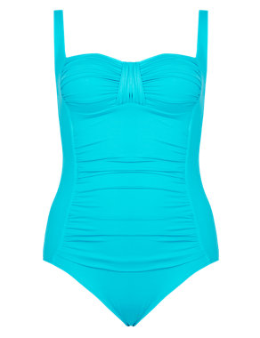 PLUS Secret Slimming™ Ruched Swimsuit Image 2 of 4