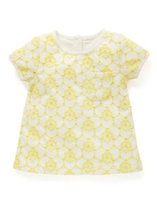 Pure Cotton Broderie Top | M&S