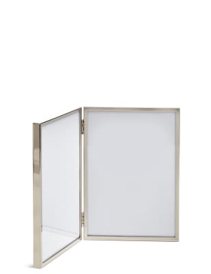 2 Aperture Metal Photo Frame 13 x 18cm (5 x 7 inch)