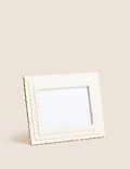 Scalloped Photo Frame 5x7 Inch