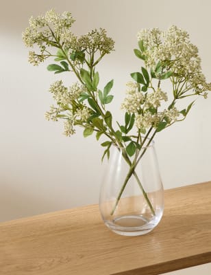 

Medium Teardrop Vase - Clear, Clear