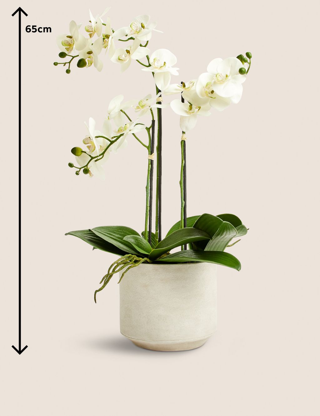 Artificial Large Orchid Plant image 5
