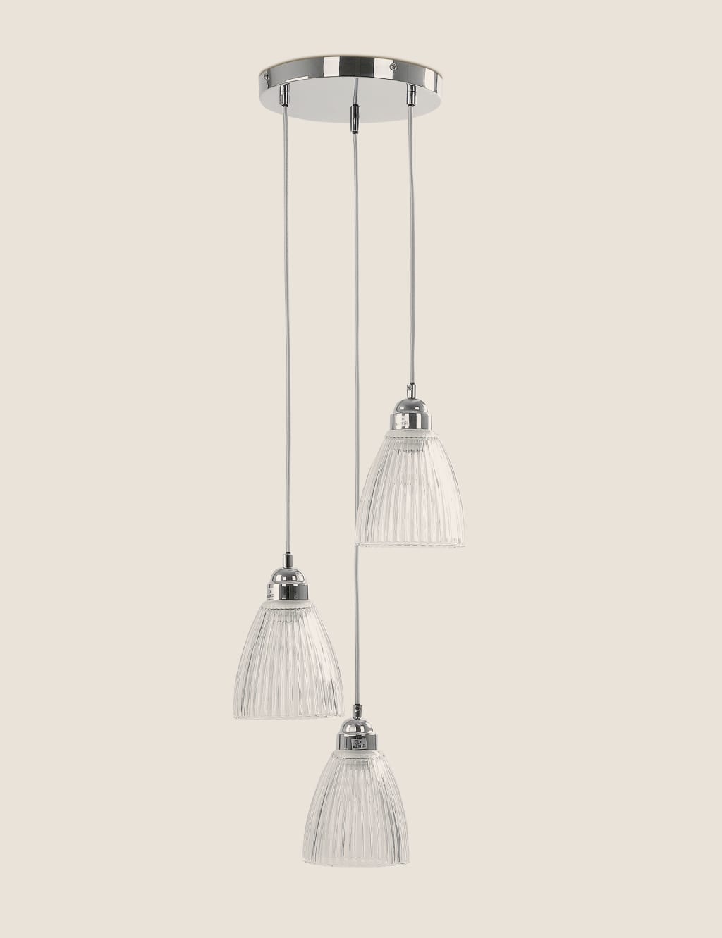 Florence Glass 3 Multi Pendant Light