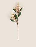 Set of 2 Artificial Pink Berry Single Stems