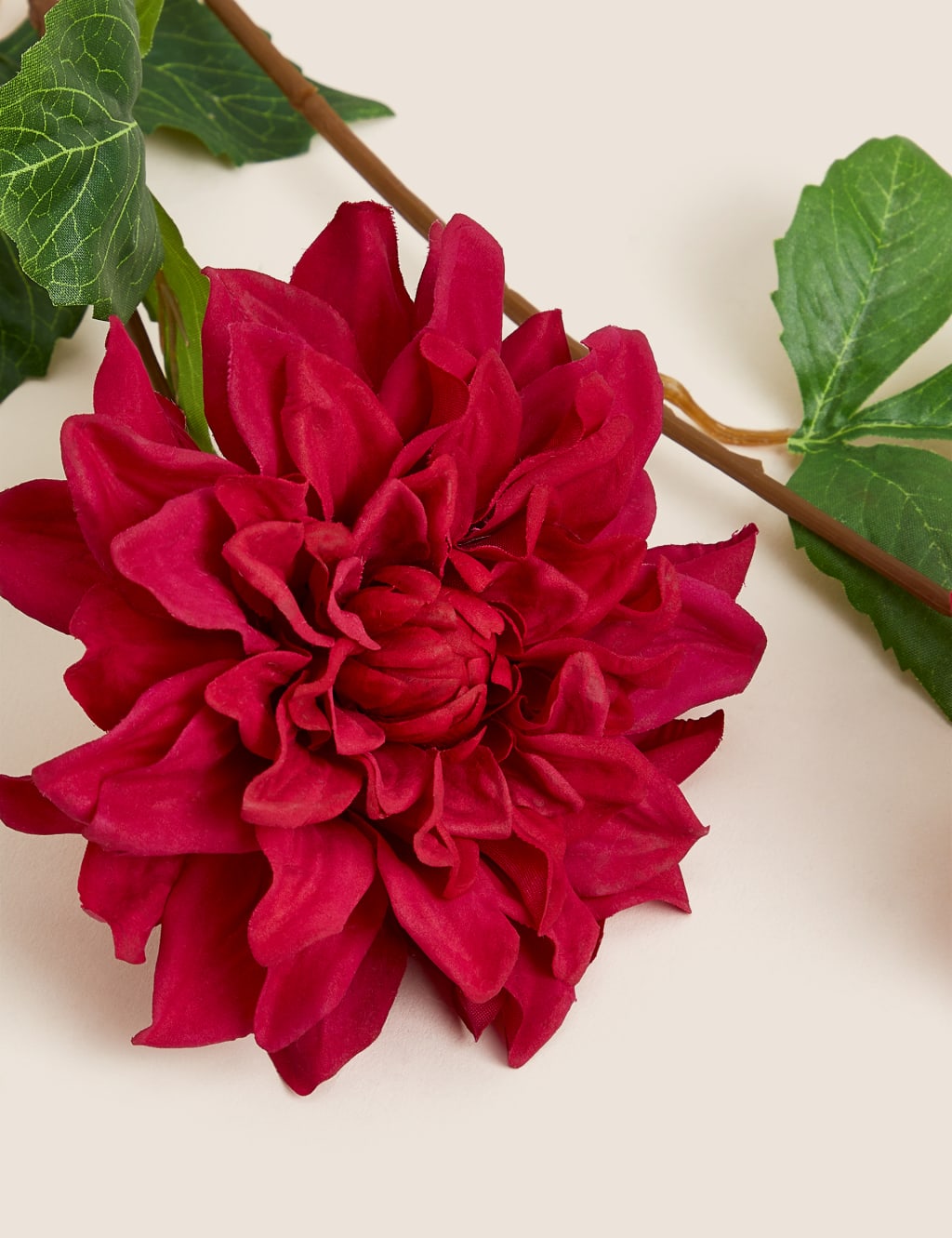 Set of 2 Artificial Real Touch Dahlia Stems image 5