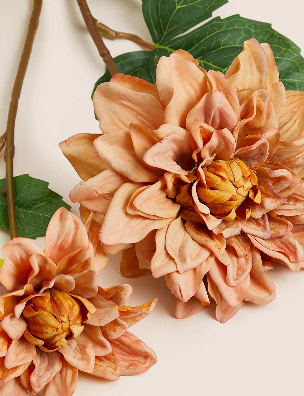 Set of 2 Artificial Real Touch Dahlia Stems image 4