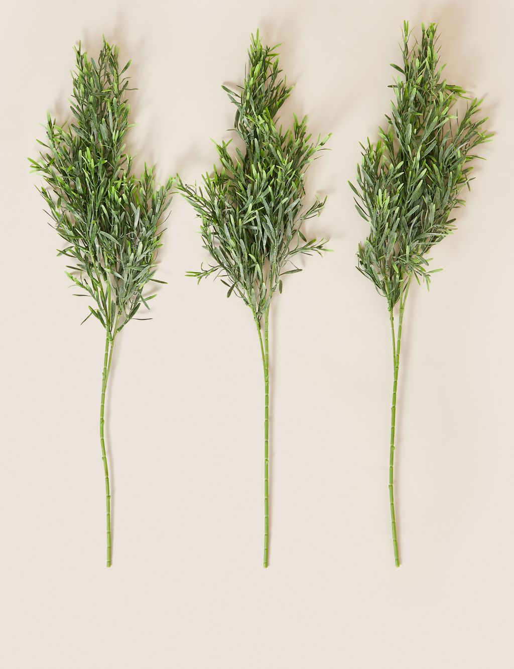 Set of 3 Artificial Grass Spray Single Stems image 1