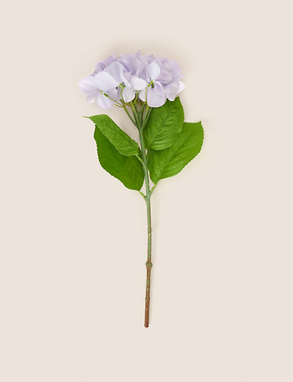 Set of 2 Artificial Hydrangea Real Touch Stems