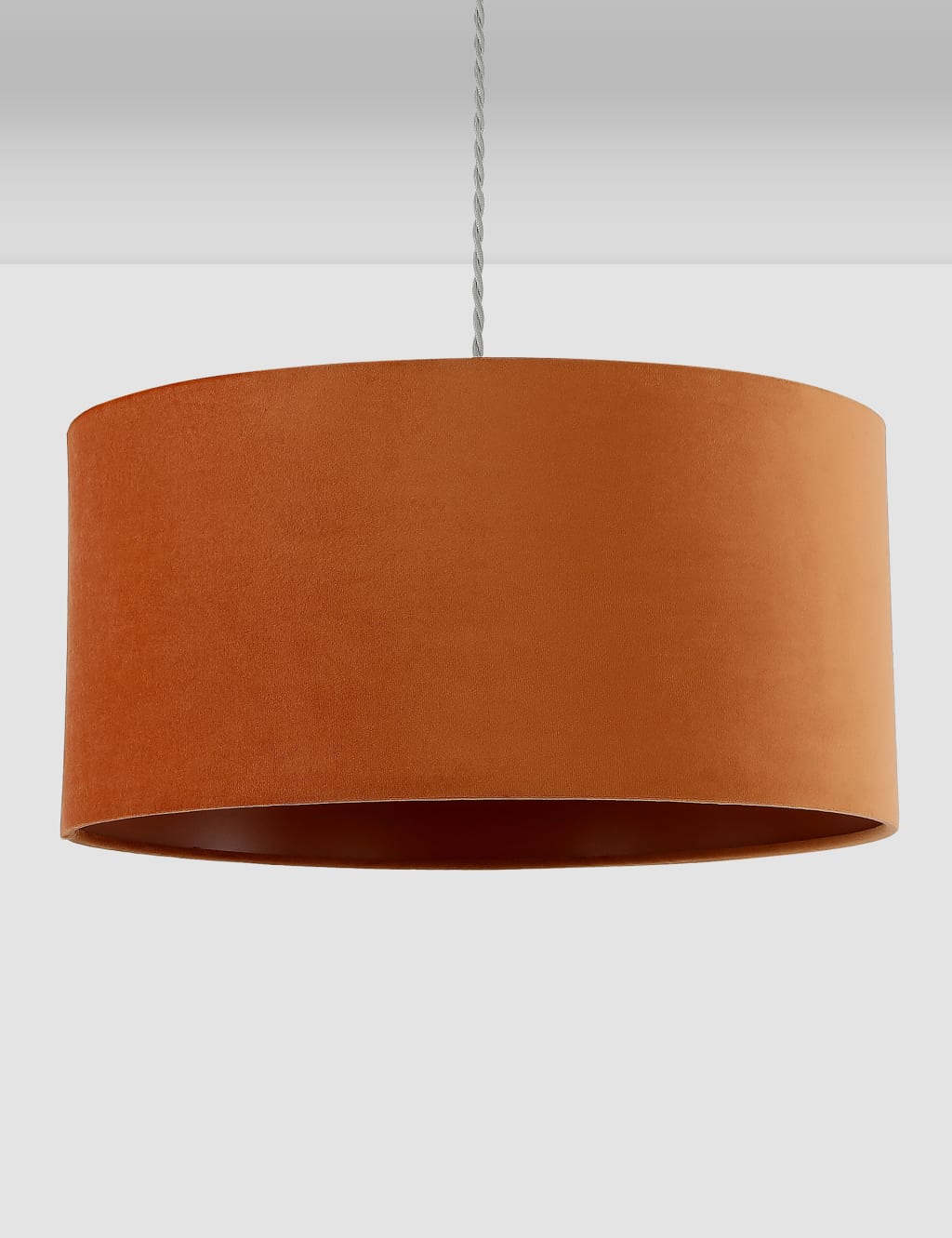 Velvet Oversized Ceiling Lamp Shade