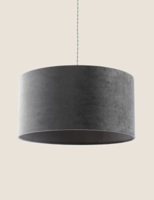 Velvet Oversized Ceiling Lamp Shade