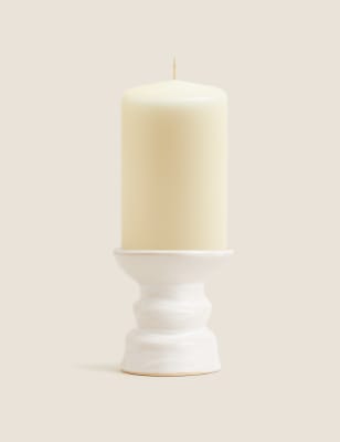 Ceramic Medium Pillar Candle Holder