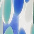 Confetti Glass Lantern - azure/aqua