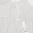 Confetti Glass Lantern - white