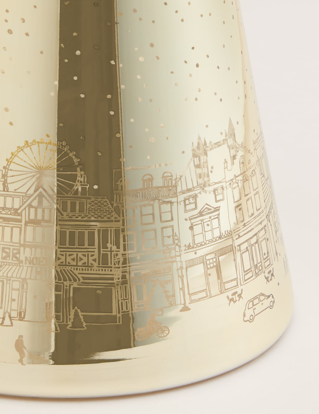Winter Town Scene Lantern image 3