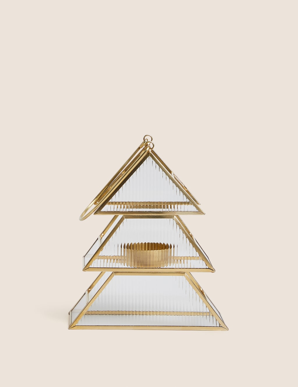 Monroe Christmas Tree Tealight Holder image 2