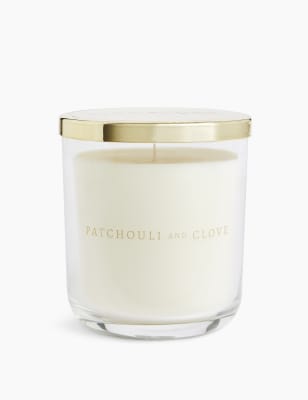 Patchouli & Clove Lidded Candle | M&S