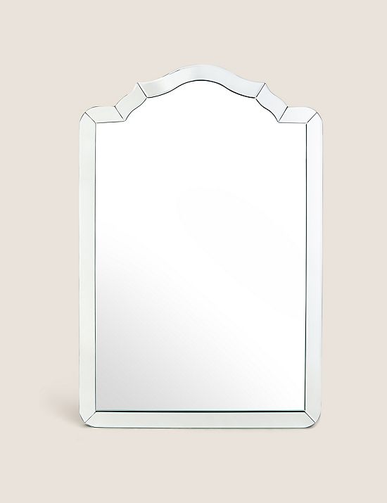 Velké závěsné zrcadlo ve stylu vintage