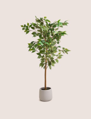 

Artificial Floor Standing Ficus Tree - Green Mix, Green Mix